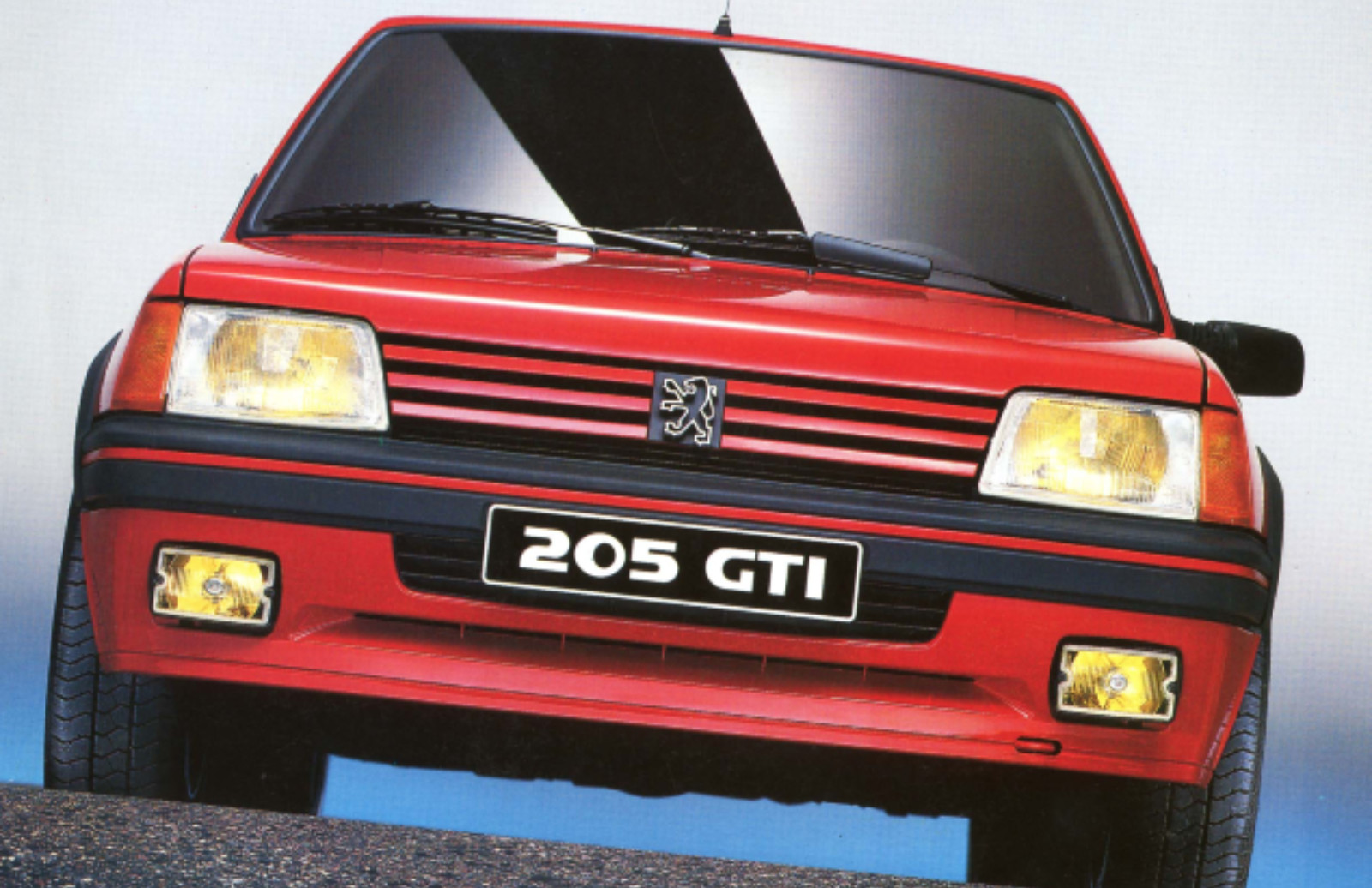 La GTI a été la première version nucléaire de la 205 à disparaître