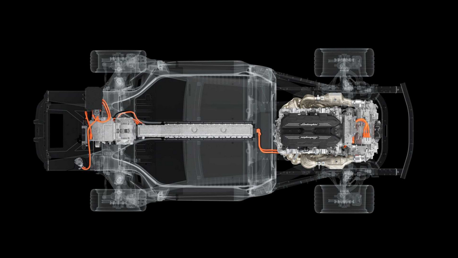 La LB744 sera le premier modèle Sant'Agata Bolognese à disposer de la boîte de vitesses en position transversale... après la Miura de 1966