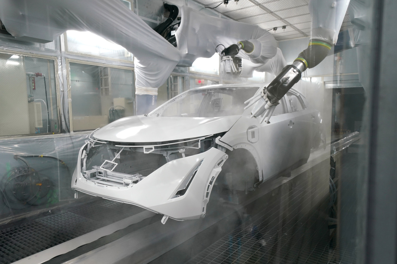 La ligne de peinture intelligente a été l'un des principaux maux de tête de Tochigi