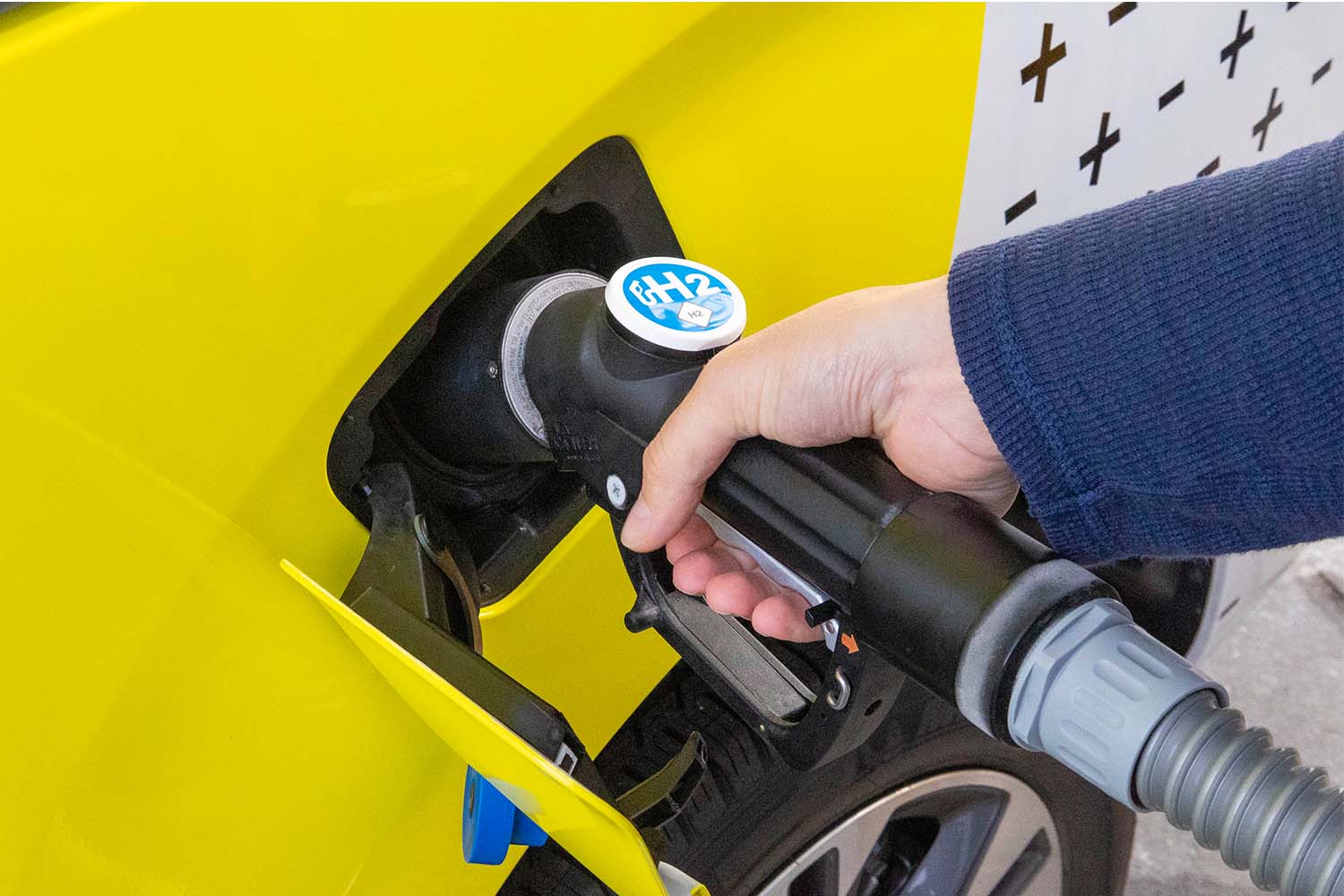 Les bornes de recharge publiques pour les véhicules à hydrogène sont encore rares, notamment au Portugal