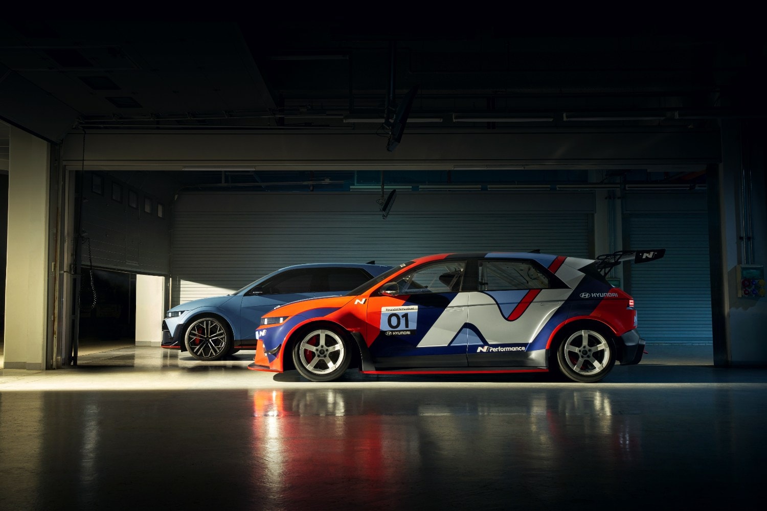 Dans une classe à part. Hyundai Ioniq 5 N a déjà une version de course Le point de départ... et le résultat final