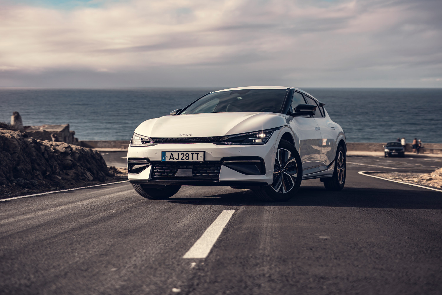 Ligne KIA EV6 GT.  Photo de : Vasco Estrelado/Turbo