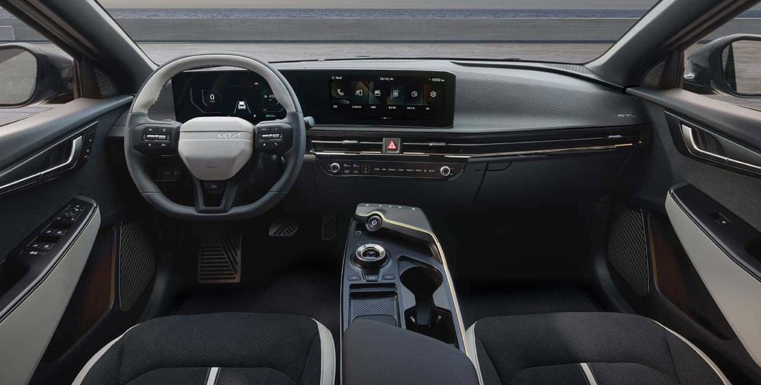 Dans l'habitacle également, le renouvellement de l'EV6 apporte plusieurs changements.  Même si tous ne sont pas visibles à l’œil nu… 