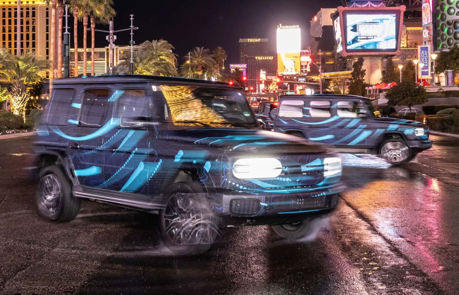 La Mercedes Classe G a montré, même en tant que prototype, des capacités inhabituelles, comme celle de rouler sur elle-même.