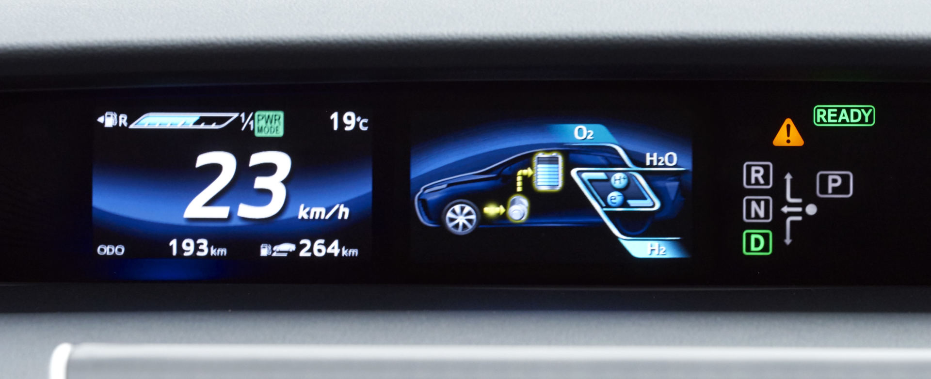 Bien qu’il soit également non polluant, le coût au kilomètre d’un véhicule à pile à combustible reste supérieur au coût au kilomètre d’un véhicule 100 % électrique rechargé à domicile.