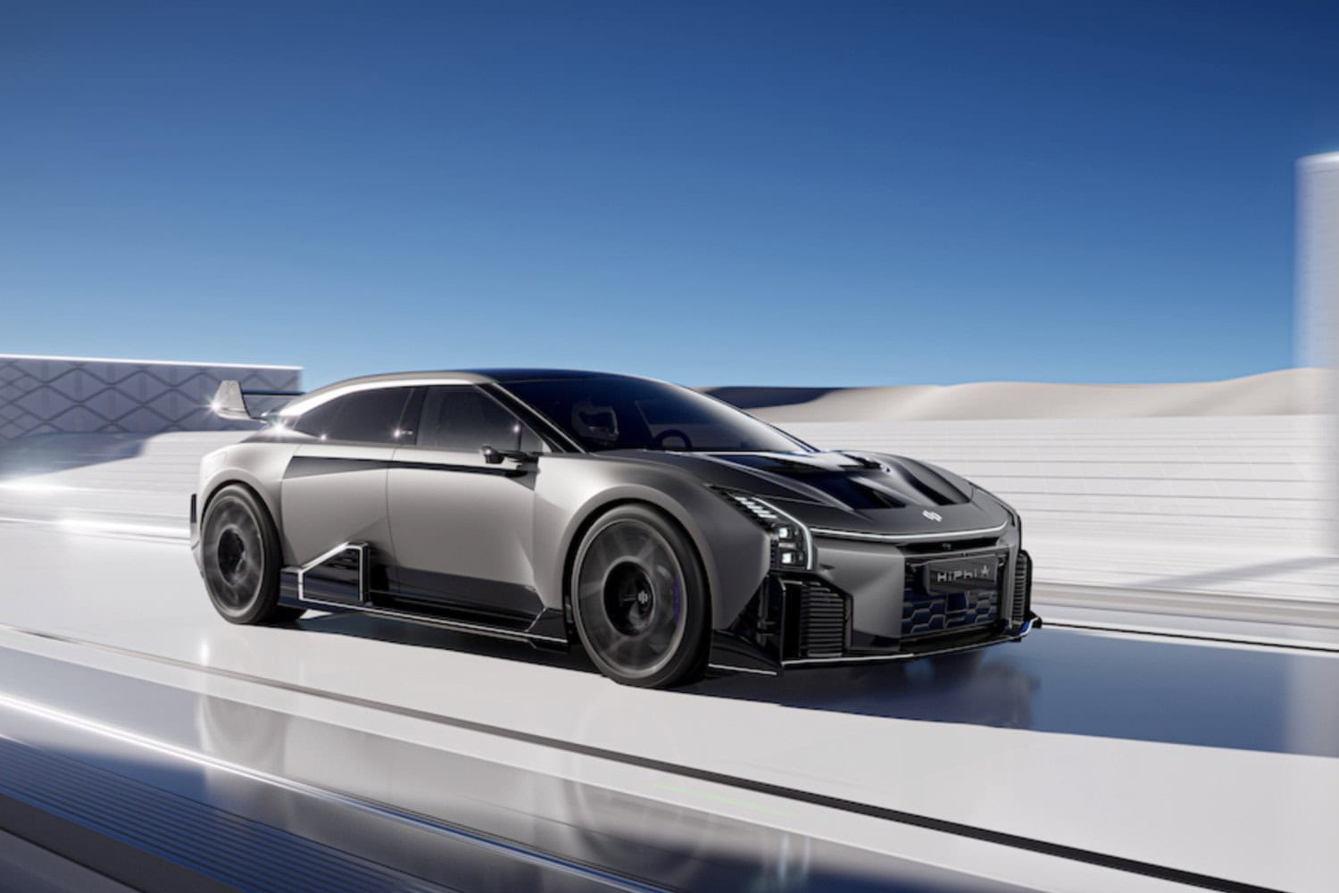 La super voiture de sport A était le projet qui allait suivre, chez HiPhi 