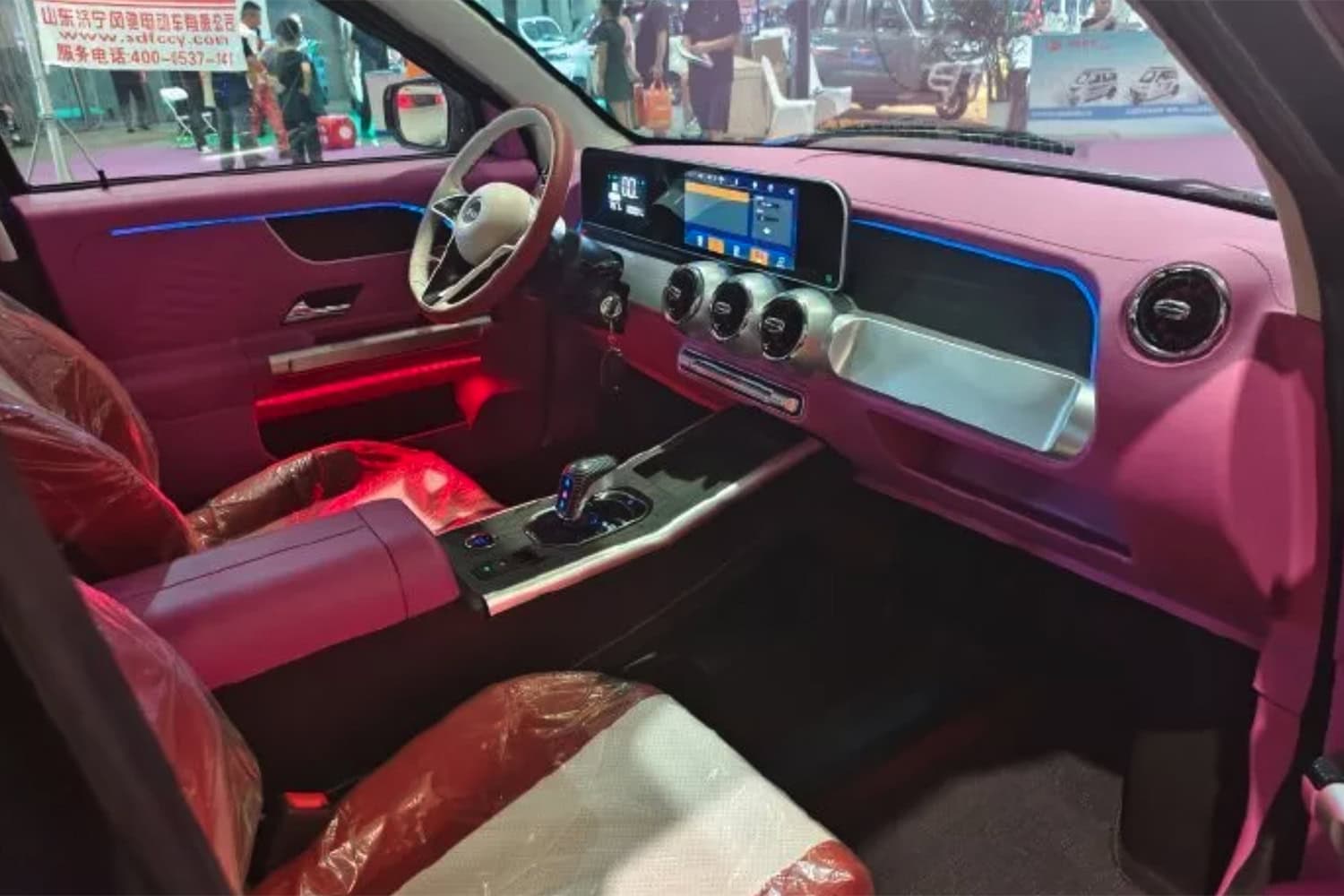 L'intérieur de la Mercedes-Maybach GLS chinoise