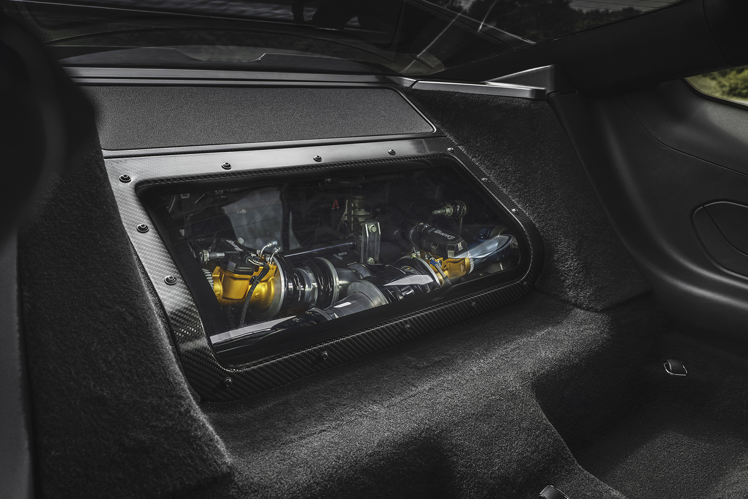 La nouvelle Mustang GTD est dotée d'une suspension arrière avec amortisseurs semi-actifs