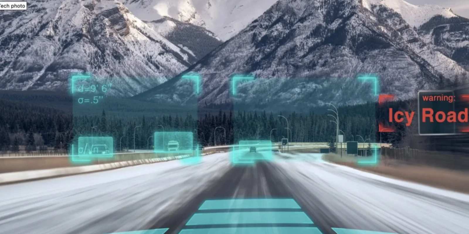 Le pare-brise avec intégration de réalité augmentée