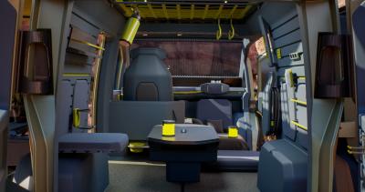 Kia PV5 WKDNR - intérieur