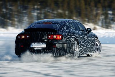 Prototype électrique Mercedes-AMG à quatre portes