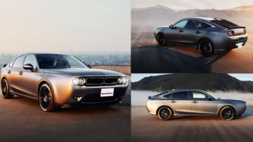 Vous pouvez maintenant acheter la Honda Civic devenue Dodge Challenger de Mitsuoka