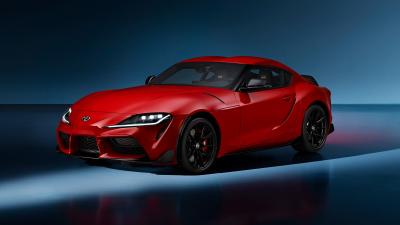 L'A90 Toyota GR Supra tire sa révérence avec une « édition finale » de 429 ch Toyota GR Supra Lightweight EVO, 3/4 avant