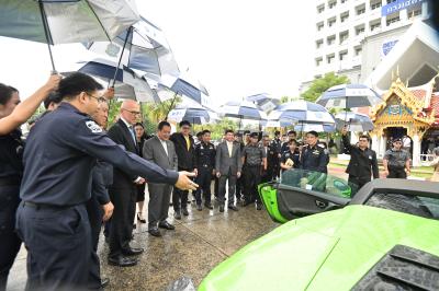 Une Lamborghini Huracan volée lors de sa récupération en Thaïlande