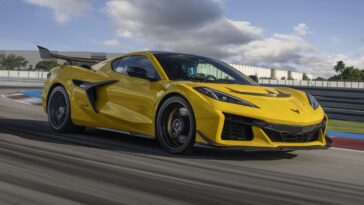 La Chevrolet Corvette ZR1 C8 peut atteindre 0 à 100 km/h en 2,3 secondes