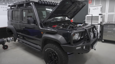 Suzuki Jimny suralimenté - fonctionnement au banc