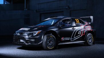 Voici une Toyota GR Corolla prête pour le rallye
