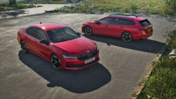 La nouvelle Skoda Superb SportLine a l’air… brillante