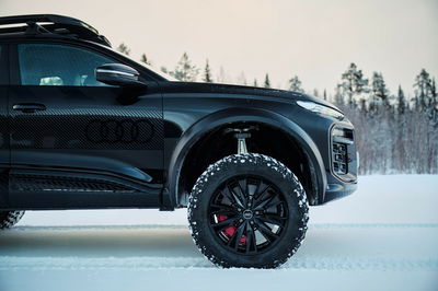 Audi Q6 E-Tron Offroad Concept - détail latéral