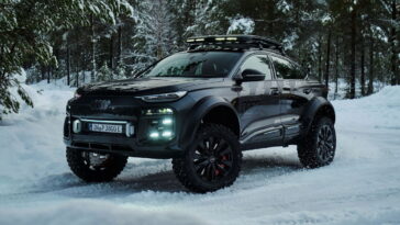 L'Audi Q6 E-Tron Offroad Concept a 9883 lb-pi de couple (en quelque sorte)