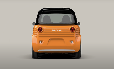 Vous pouvez maintenant transformer votre Citroen Ami en un minuscule H-Van Caselani Type-ami - arrière