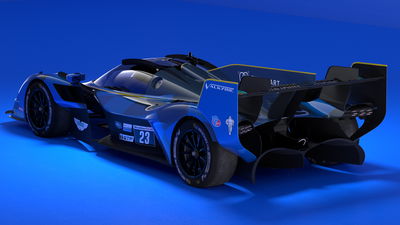 Aston Martin Valkyrie AMR-LMH - arrière, livrée IMSA