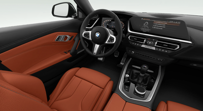 BMW Z4 Handter avec un intérieur rouge magma
