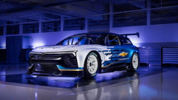 C'est Chevrolet pris sur un nascar ev