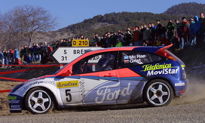 Colin McRae et Nicky Grist au Rallye Monte Carlo de 2002 | Images XPB