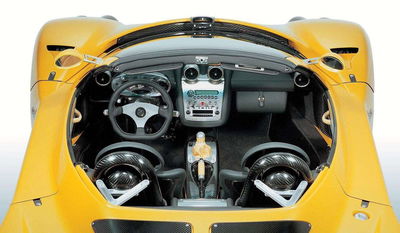 Pagani Zonda Roadster - Intérieur
