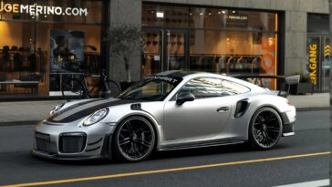 Terrifiez-vous avec Porsche 911 GT2 RS de 953 ch de Manhart