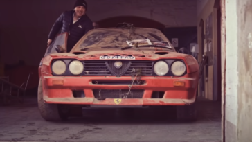 La voiture de rallye Alfa Romeo alimentée par Ferrari voit la lumière du jour après 28 ans