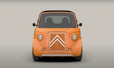 Vous pouvez maintenant transformer votre Citroen Ami en un minuscule H-Van CASELANI TYPE-AMI - Front