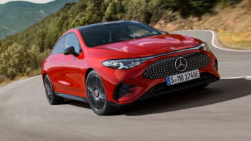 La nouvelle Mercedes CLA électrique peut faire près de 500 miles sur une charge