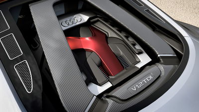 AUDI R8 V12 TDI Concept, moteur