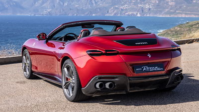 Ferrari Roma Spider, arrière