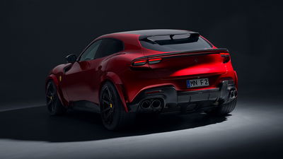 Novitec Ferrari Purosangue Esteso, arrière 3/4