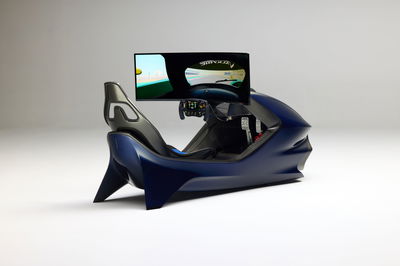 Ce Rig Aston Martin Sim coûte autant qu'un DBS d'occasion Curv AMR-C01-R - arrière