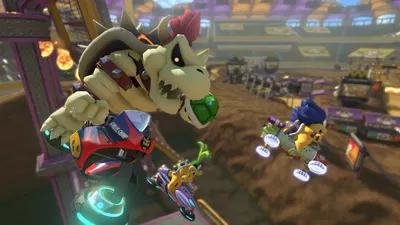 6 choses que nous voulons voir dans Mario Kart 9 Capture d'écran Mario Kart 8 dans le jeu