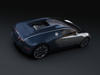 Bugatti Veyron Grand Sport a chanté Bleu