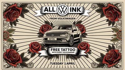 Volkswagen Tattoos, April Fools '