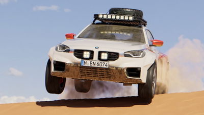 BMW M2 Dakar April Fools 'Joke - Front