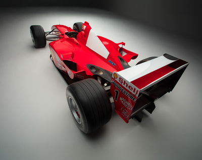 Ferrari F2001 - arrière