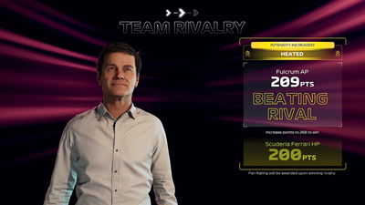 F1 25 Capture d'écran MyTeam 2.0 