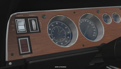 American Truck Simulator - Détail de la Muscle Car