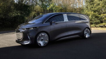 La Mercedes Vision V fait partie du jet privé, partie du karaoké barre