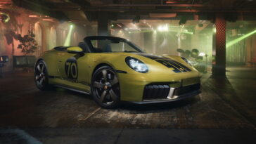 La Porsche 911 Spirit 70 est un hommage groovy au style des années 70