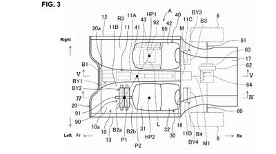 Dessin de brevet mazda