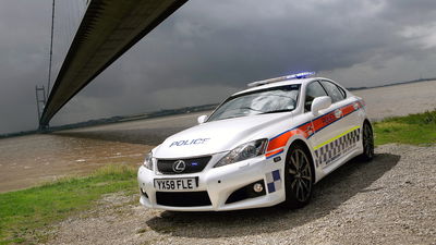 La police de Humberside Lexus est F
