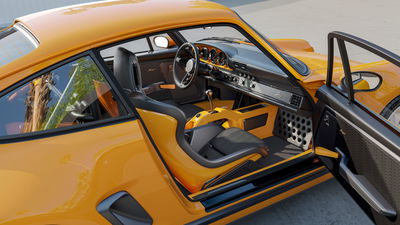 Porsche 911 Carrera Coupé repensée par Singer - Intérieur